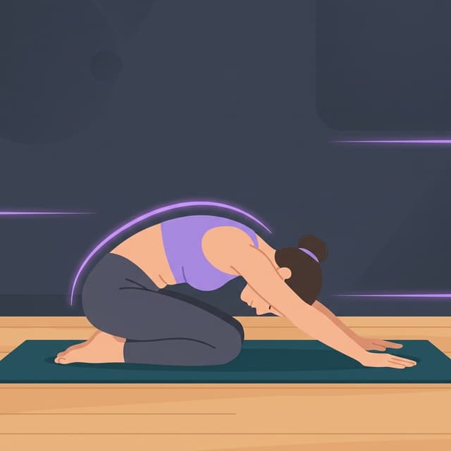 Child's Pose illustration